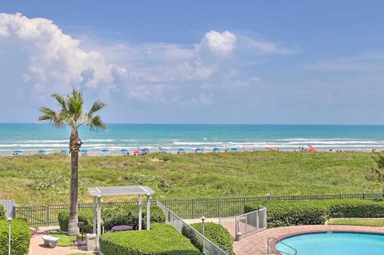 Sunny Oceanfront Condo On South Padre Island Beach ภายนอก รูปภาพ